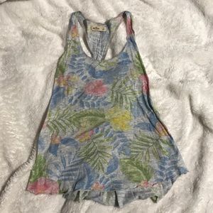 Hollister twist back tank top